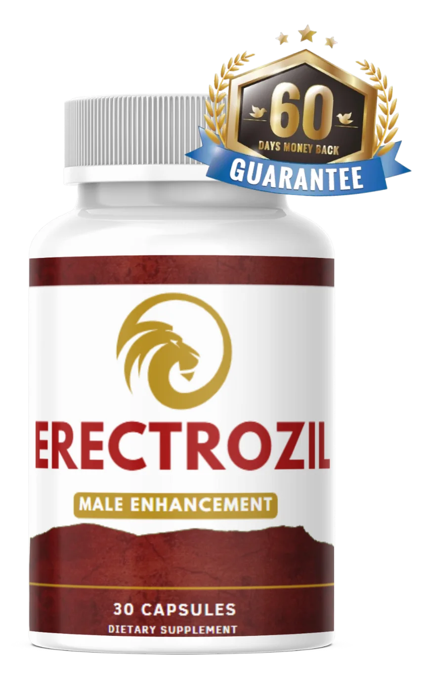Erectrozil male enhancement supplement, single bottle of 30 capsules